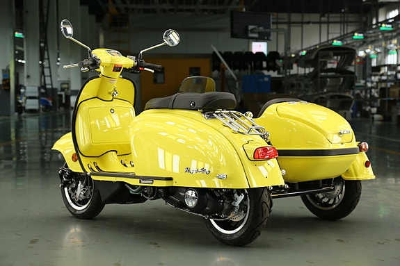 Royal Alloy TG350 SE med sidovagn 27 of 30