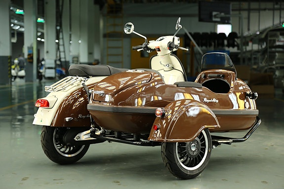 Royal Alloy TG350 SE med sidovagn 18 of 30