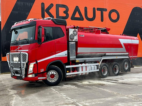 Volvo FH 500 8x4*4 KORP&SON TANK10000 + 10500 l / VACUUM...