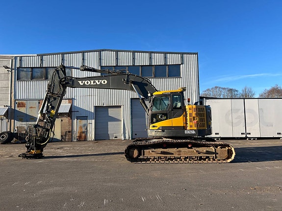 Grävmaskin Volvo Ecr235dl Rotortilt c-smörj värmare