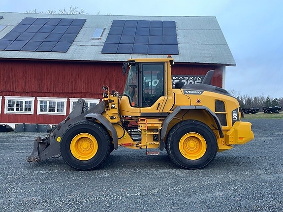 Volvo L90H Långbom C-Smörj Spakstyrning VÅG
