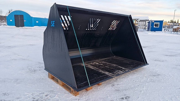 Snöskopa 6 kubik 3 meter bred till kanonpris