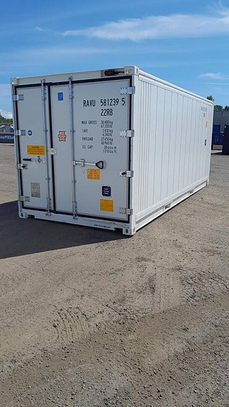 20' Kyl/frys container nya