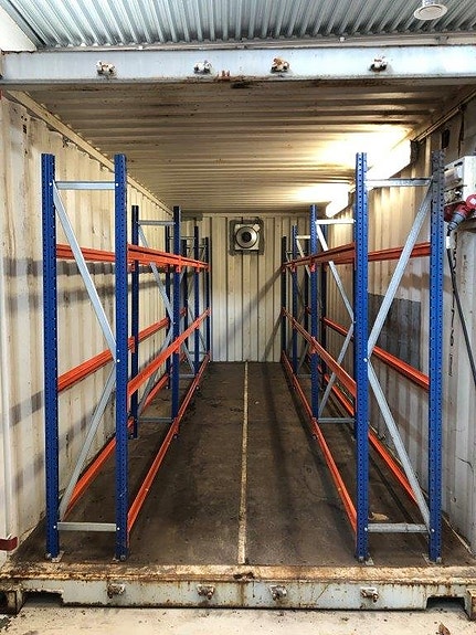 20' Container för däck förvaring