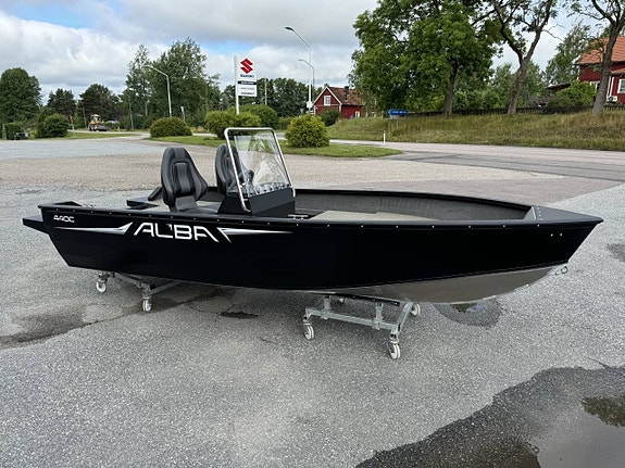 Alba 440C -2026 + Suzuki 40-60, på väg hem!