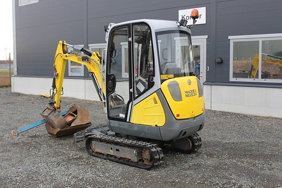 Minigrävare Wacker Neuson ET 18 Tiltfäste 3 skopor
