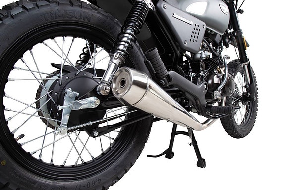 Moped Viarelli Scrambler Klass 1 Mattgrå 8 of 9