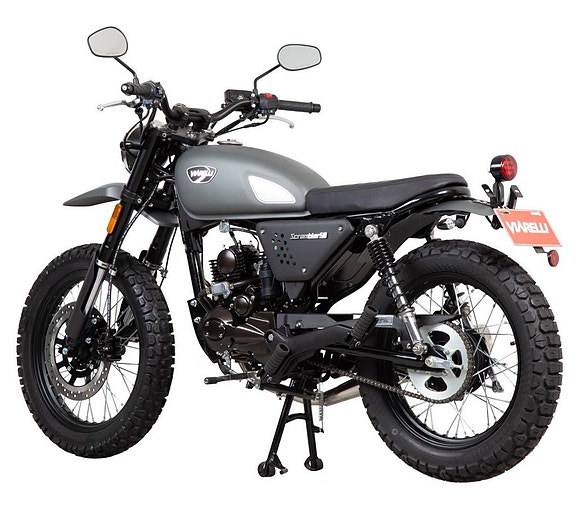 Moped Viarelli Scrambler Klass 1 Mattgrå 7 of 9