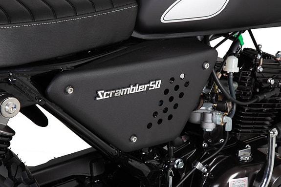 Moped Viarelli Scrambler Klass 1 Mattgrå 9 of 9