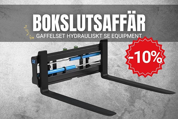 BOKSLUTSKAMPANJ SE Pallgaffelställ 10% RABATT