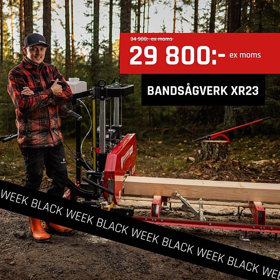 Bandsågverk XR23 Pro | Skogsverket
