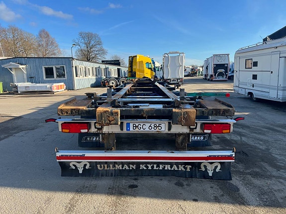 Närko Lastväxlarvagn med glider & Containerfäste 8 of 12