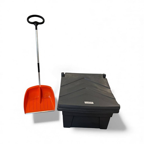 Älvestad-Tanken Vinter-kit Snöskyffel och Sandlåda 100 liter