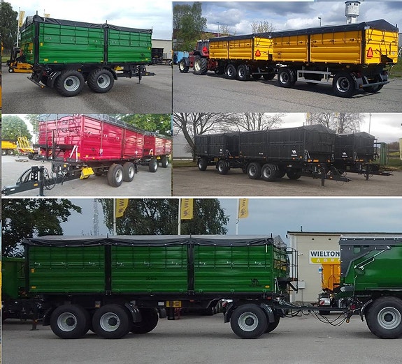 Wielton spannmålsvaganar 10-21 ton