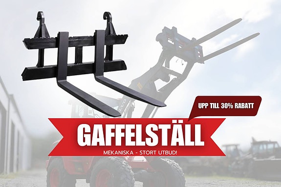 UTFÖRSÄLJNING Pallgaffelställ MEK 30% RABATT