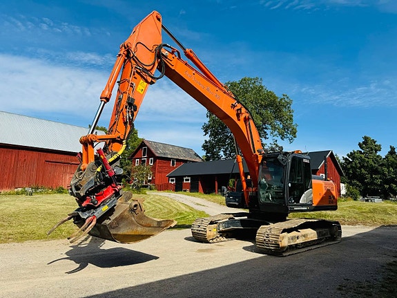 Hitachi ZX250 LC-5 3d Leica GPS Bandgrävare