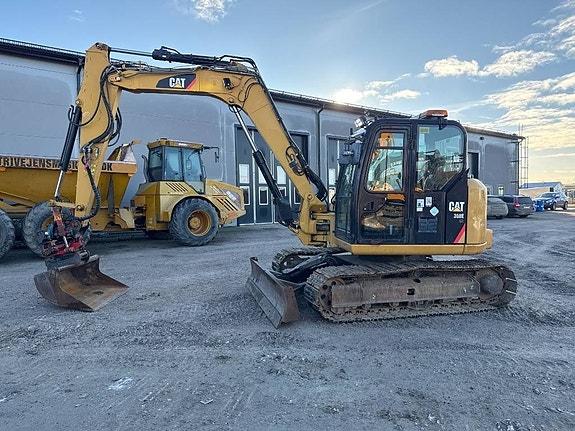 CAT 308 E 2 Rototilt C-Smörj