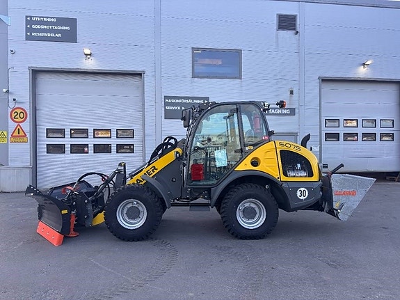 Kramer 5075 Vintermaskin!