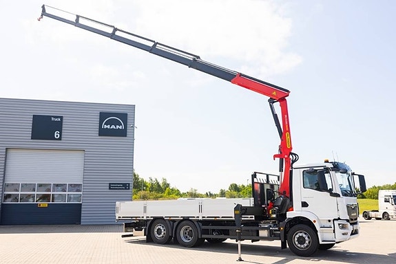 MAN TGM 26.320 6x2-4 LL PK19.001SLD5 Brädgårdsbil