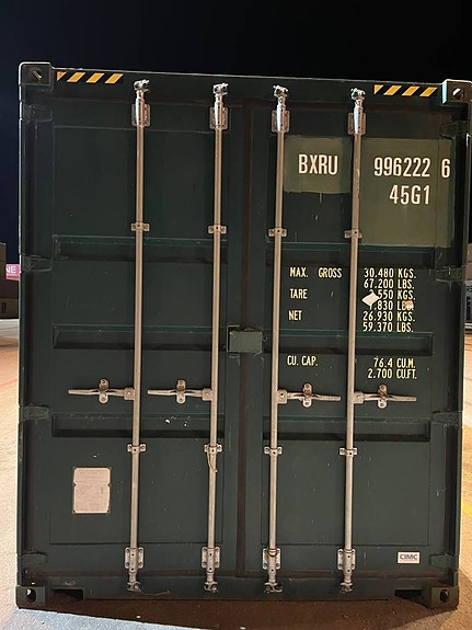 40ft HC Container BXRU 9962226