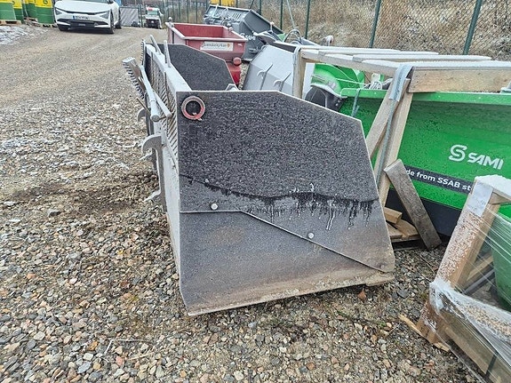 planeringsskopa Med förhöjning snö skopa