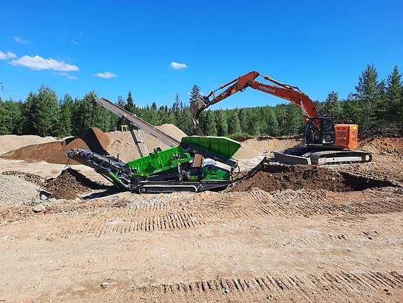 Sorteringsverk/Grovsorterare 21ton Hög kapacitet