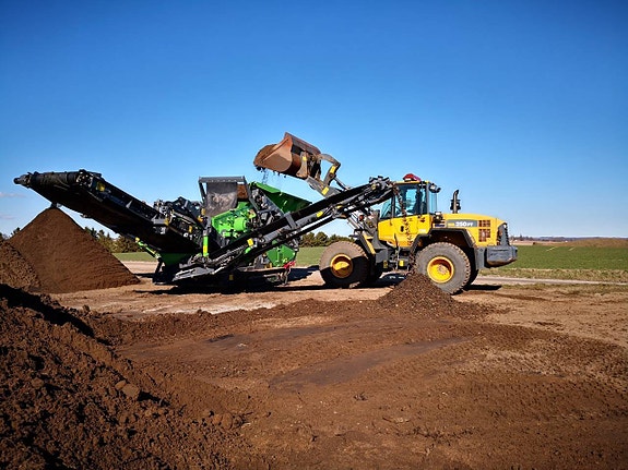 Grovsorterare Colt 600 Flytta på lastväxlare, hög kapacitet