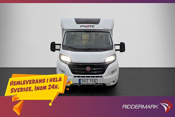 Pilote Campervan Fiat KÖK/DUSCH Solcell Stödben Fukttestad 4 of 22