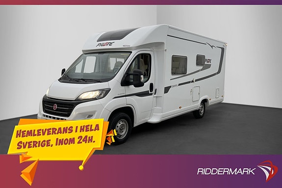 Pilote Campervan Fiat KÖK/DUSCH Solcell Stödben Fukttestad 3 of 22