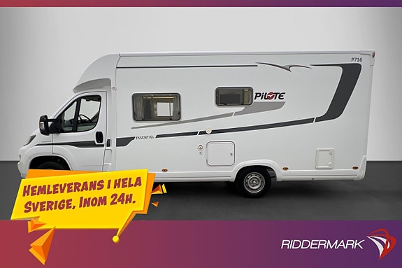 Pilote Campervan Fiat KÖK/DUSCH Solcell Stödben Fukttestad 5 of 22