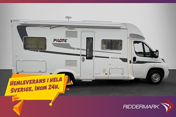 Pilote Campervan Fiat KÖK/DUSCH Solcell Stödben Fukttestad 2 of 22
