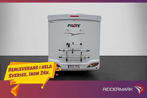 Pilote Campervan Fiat KÖK/DUSCH Solcell Stödben Fukttestad 7 of 22
