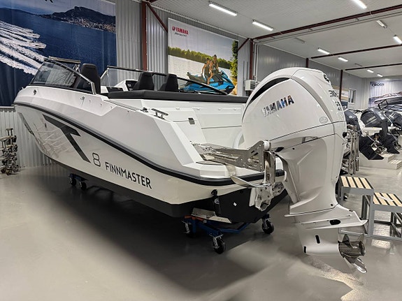 Finnmaster T8 (ny) 2024 Yamaha F300 WHITE KAMPANJ