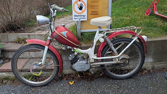 Monark 1185 Två Vxl Flinta