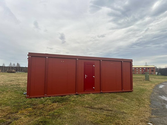 Ny färdig modulbyggnad med 12 boenden & gemensamt kök