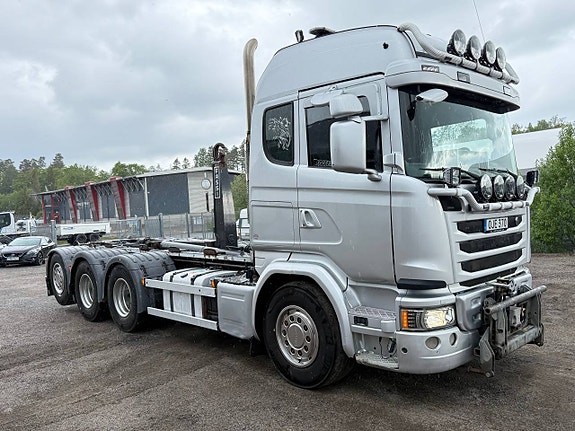 Scania G490 8x4 Tridem Lastväxlare Euro 6 Plogutrustad 5 of 9