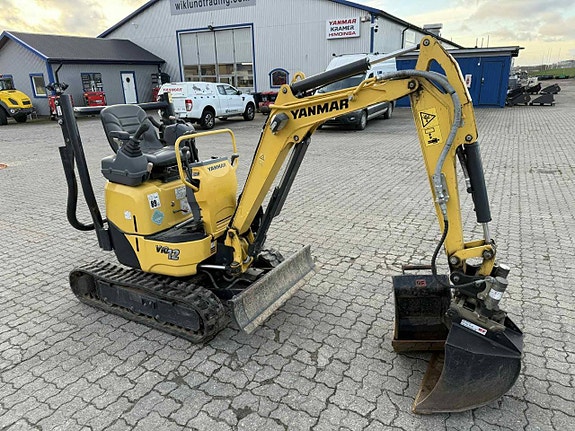 Yanmar ViO12 / 1,2t minigrävare / TMX tiltfäste