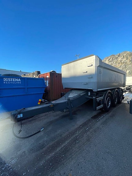 Nor Slep Dumperkärra tvilling tipp LAGER