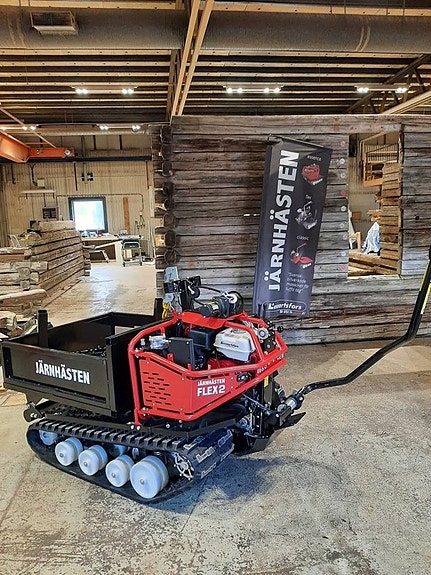 Järnhästen IH2090 Flex 2 Skog+Tippbart flakTF800 Flex 2 Hyd.