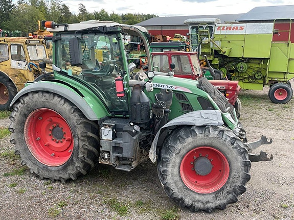 Nu demonteras Fendt Vario 720