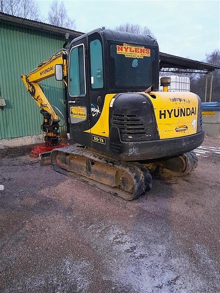 Minigrävare Hyundai R55-7A 11 of 11