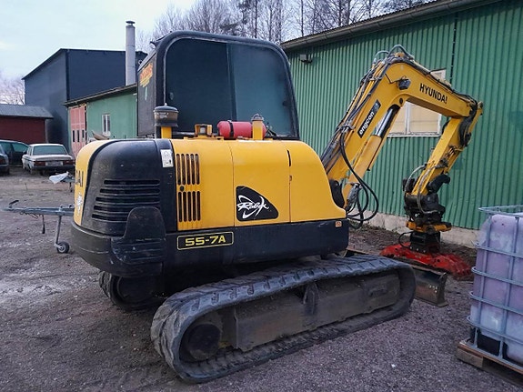 Minigrävare Hyundai R55-7A