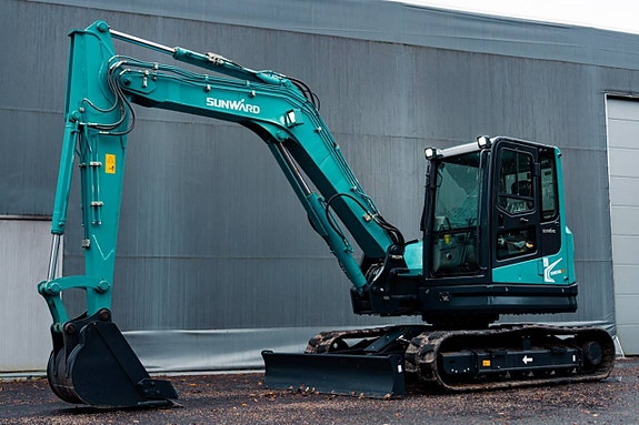 Sunward SWE90UF Grävmaskin - DEMOMASKIN 11H