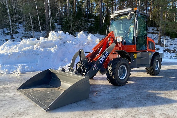 KAMPANJ! Ny Everun ER416 Pro hjullastare / lastmaskin