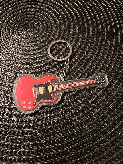 Nyckelring Gibson SG