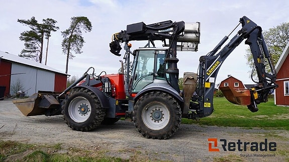 Traktorgrävare Lännen 8800 K Loggoslift