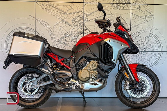 Ducati Multistrada V4 Rally Travel & Radar