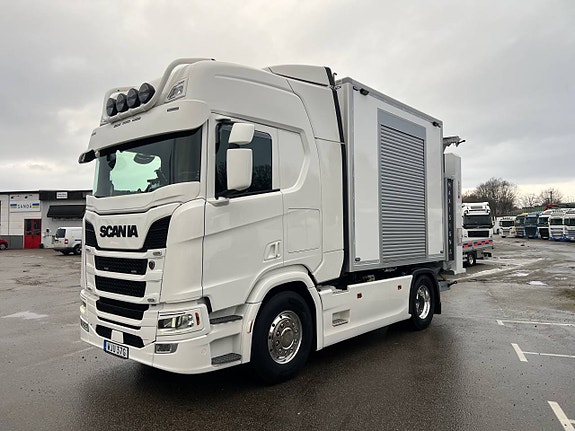 Scania R450 4x2 TMA Bil Skåp MaxiSign Online & Verdegro