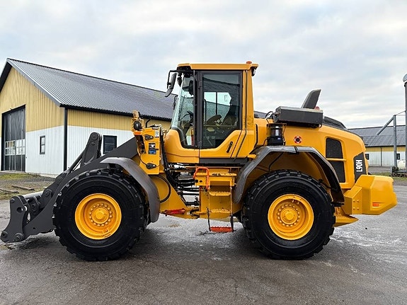 Volvo L90H lastmaskin, all utrustning, våg