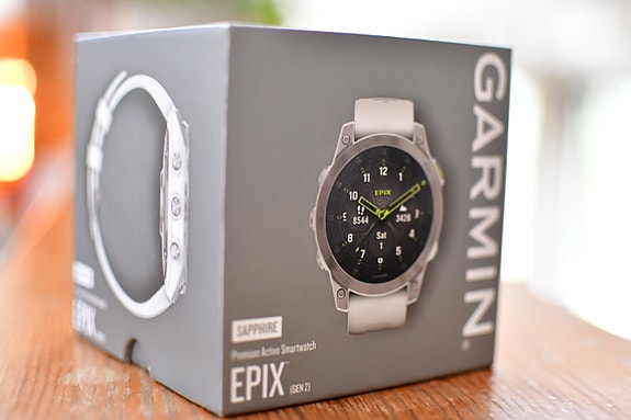 Garmin Garmin epix Gen 2 Sapphire 47 mm, titan, 3 armband och kvitto